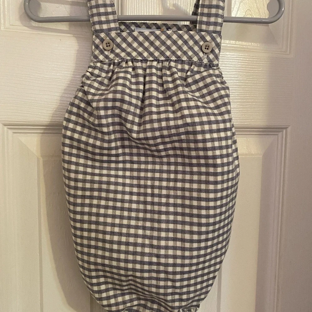 NWT Beatrice & Bee Gingham Jon Jon